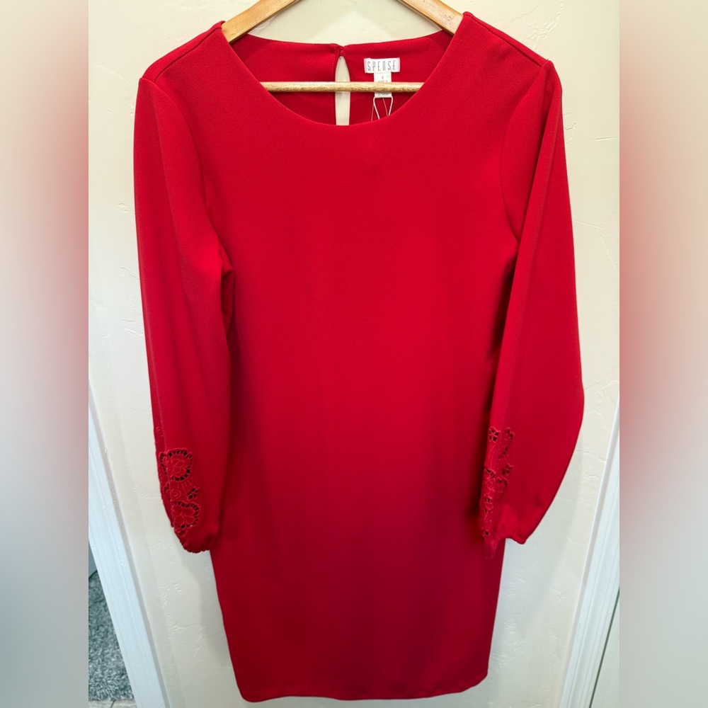 NWT Spense Red Dress size 8